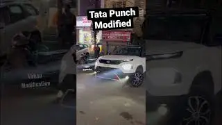 Tata Punch Modified 🔥 #punchmodification