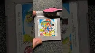 Cleaning an already pretty clean #GameBoy game cartridge #RetroGaming #Nintendo
