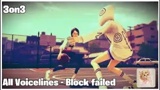 3on3: Freestyle - All Voicelines: Block Failed (Girls Vol. 1)