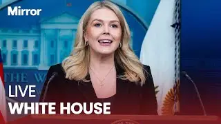 LIVE: Karoline Leavitt speaks at the White House