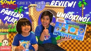 Sonic The Hedgehog JAKKS Pacific - Green Hill Zone Playset Review, Unboxing | Sibby&rsquo;s World # 8
