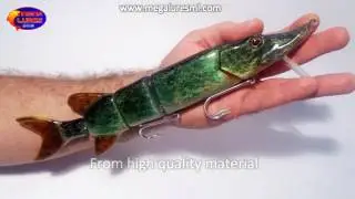 Mega Lures - Handmade lures for Bass, Musky, Perch, catfish...