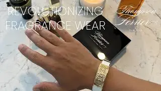 Revolutionizing Fragrance Wear: The 18k Gold-Plated, Enamel Bracelet with a Twist
