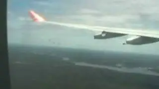 Amazon ricer from the sky view, near Manaus city. マナウス近郊のアマゾン川