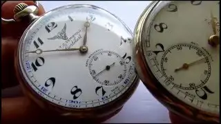Cortebert Cal 726 Vs Cortebert Cal 532 Pocket Watch
