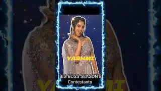 BIGG BOSS SEASON 8 CONTESTANTS#biggboss #story #biggboss#trending
