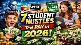 7 Student Hustles That Actually Pay in 2026 💸 (Real Income, Low Effort)