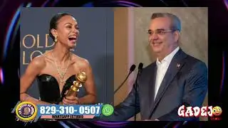 Zoe Saldana gana Globo de oro Haitnianos m4t4n hija reuncia milagros llega robertico a cultura