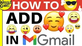 How to add smileys and emojis in Gmail