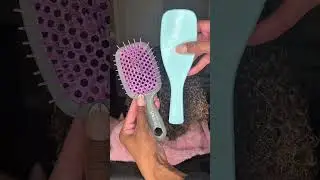 Wash day detangle and moisturizer #hairdetangler #kidshairstyle #haircare #curlyhair #naturalhair
