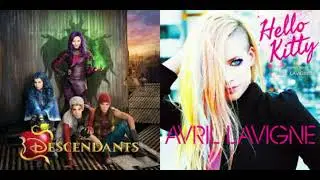 rotten to the core vs hello kitty mashup of avril lavigne/descendants