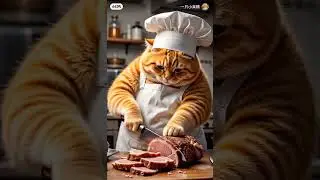 Cat Cares for Lamb, Then Eats It: Shocking Twist!#CatAndLamb  #WildNature  #MeowMagic #CatLife