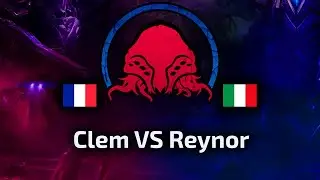 Clem VS Reynor - FINAL BOSS - TvZ - Xel Naga Finest #1 - polski komentarz