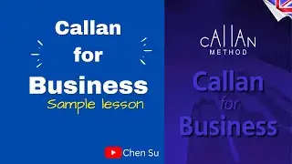 CALLAN FOR BUSINESS (Sample Lesson) // Full Book Revision