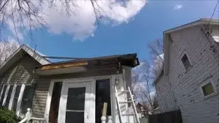 Squirrel Repair :  Fascia/Eave Rebuild