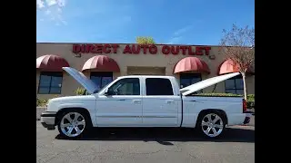 2005 Chevrolet Silverado 1500 Crew Cab SHOW TRUCK video overview and walk around.