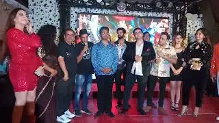 Gurupreet , Jyoita chaterjee,Gopi, Dinesh and many Actress Singer at Dakshin Dilli song launch party