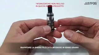 JUSTFOG COIL 1,6 OHM - TUTORIAL