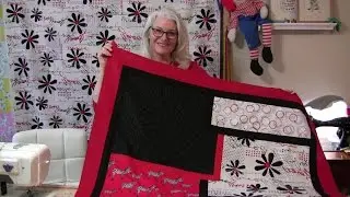 Modern Collage Art Quilt