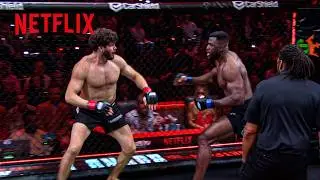 Francis Ngannou vs. Philipe Lins FULL Highlights | Netflix