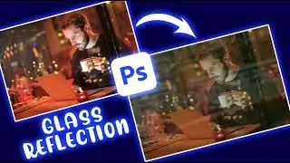 Glass Window Reflection in Adobe Photoshop