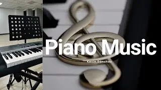 Música de Piano con Fondo Totalmente Oscuro (Para dormir, estudiar, orar, meditar) #509