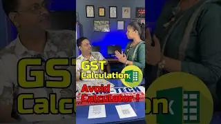 😎🔥Advance Excel Trick ✅GST Calculation #shorts #ytshorts #excel #tipsandtricks #ytviral #computer