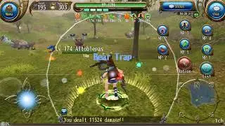 Toram Online - alto vs 4165atk (bow &times; trap)