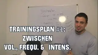 Trainingsplan: Neue Ausgestaltung - Planung