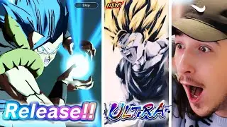 NEW Custom Summon Animations Reaction in Dragon Ball Legends!!