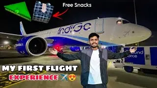 My First Flight ✈️😍 || Varanasi To Delhi || Indigo Airlines