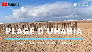 Plage d'Uhabia à Bidart Pays Basque France