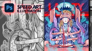Lazynology | Illustrasions by Zwolfio | Speed Art
