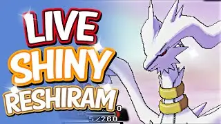 Live Shiny Reshiram After 1,128 Soft Resets - Pokemon Omega Ruby