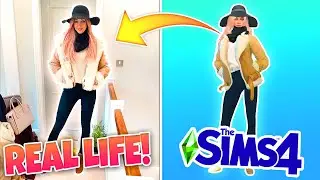 I tried dressing like a SIM for fall/autumn... 🍂