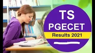 TS PGECET Results 2021 | How to check TS PGECET results