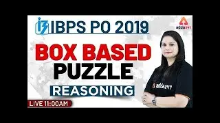 IBPS PO Preparation 2019 | Reasoning | Box Based Puzzle