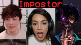 AOC KILLS Sykkuno | Corpse EASY imposter win | Sykkuno meets AOC ft. Adept, Hasan, & more