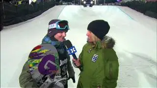 Winter X Games 15 - Kelly Clark talks about her Gold Medal