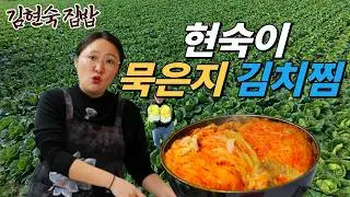 [김현숙 집밥] 김치가 다했다!✨대충 때려 넣어도 맛이 터지는 묵은지김치찜!🌟 (ft.파김치, 갓김치, 두부김치)
