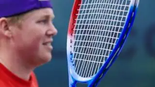 How to play the Tennis For Kids serve, return and catch game