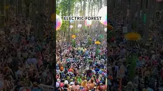 Electric Forest 2025 - house music keeps you young in the forest #electricforest #techno #dj #edm