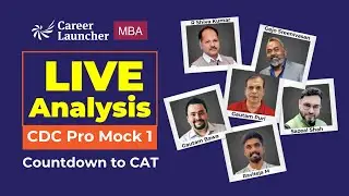 Анализ LIVE CAT Mock | CDC Pro Mock-1 | Обратный отсчёт до CAT