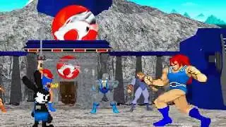 Mugen Oswald The Lucky Rabbit Vs Lion o