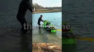 Я катался на снегоходе по ВОДЕ!