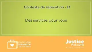 Des services pour vous