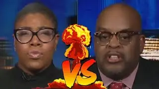 EPIC: CNN Guest Schools Symone Sanders For Defending Kamala Harris ICE Comments