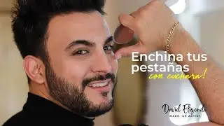 Como enchinar las pestañas con cuchara! - David Elizondo Studio