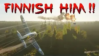 Финн Хит! - Уничтожение нулей на финском &laquo;Буффало&raquo; - War Thunder Sim VR