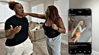 CHEATING WITH MY PHONE CONNECTED TO THE TV * GONE WRONG*
